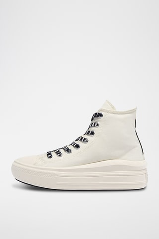 Platform Hoge Gympen Chuck Taylor All Star - Beige - Converse