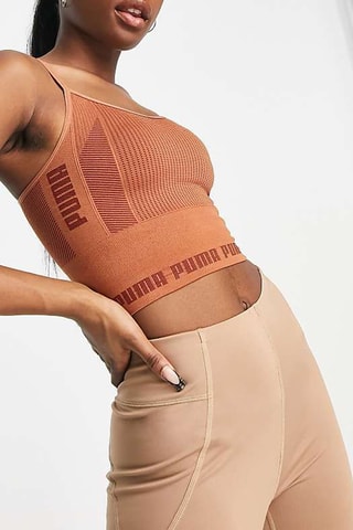 Sportbeha Evoknit - Bruin - Puma