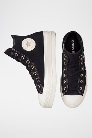 Platform Hoge Gympen Lift - Zwart - Converse