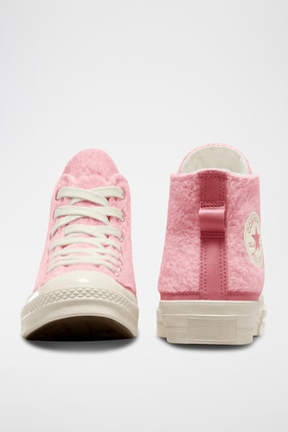 Trainingsschoenen Chuck 70 Hi Wool - Roze - Converse