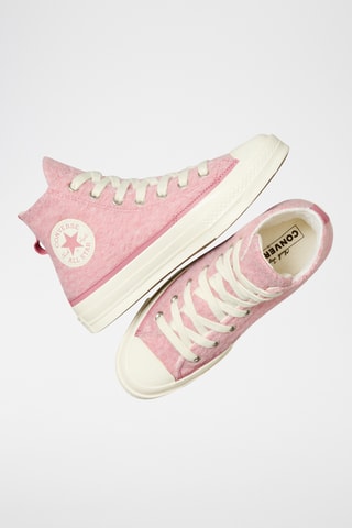 Trainingsschoenen Chuck 70 Hi Wool - Roze - Converse