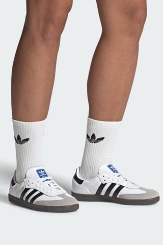 Leren Sneakers Original Samba -  Wit - Adidas