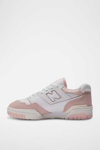 Trainingsschoenen 550 - Wit en Poederroze - New Balance