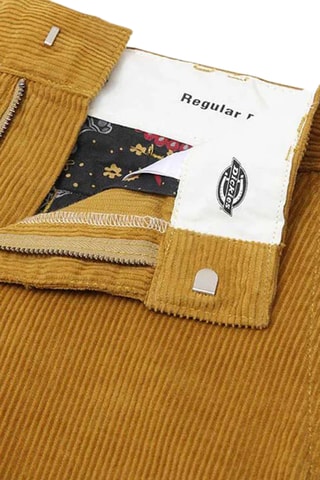Velours Straight Broek straight - Mosterdgeel - Dickies