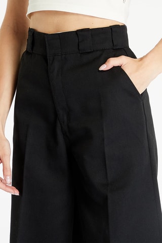 Broek Wide Legs Hoge Taille Grove Hill - Zwart - Dickies