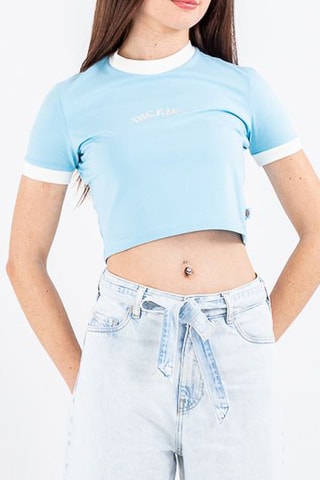 Cropped T-shirt Warm Springs - Hemelsblauw - Dickies
