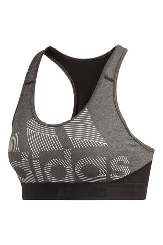 Sportbeha - Gemêleerd Grijs - Adidas