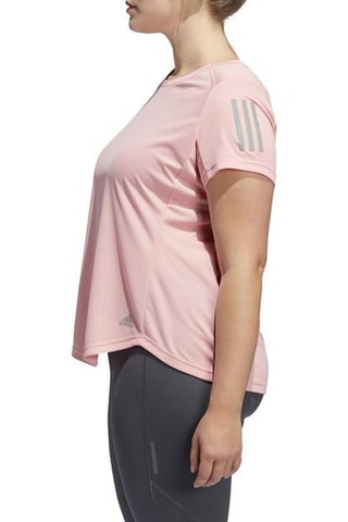 Hardloopshirt Plus - Roze - Adidas