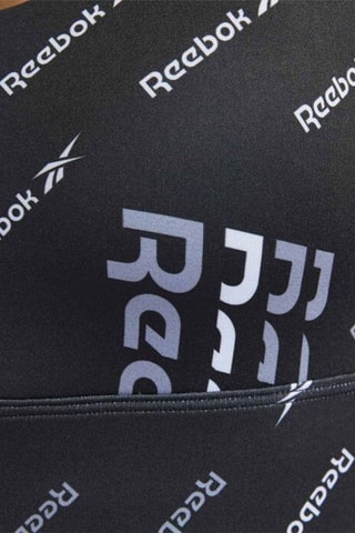 Sportbeha AOver Logo - Zwart - Reebok