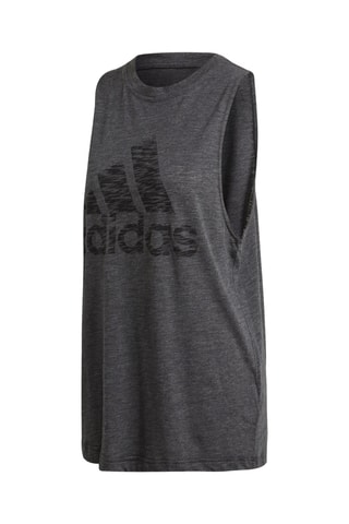 Trainingsshirt - Gemêleerd Zwart - Adidas