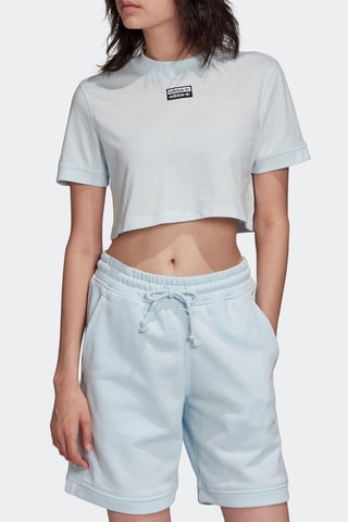 Cropped T-shirt Originals RYV - Hemelsblauw - Adidas