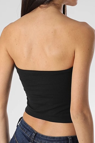 Strapless Crop Top Originals - Zwart - Adidas
