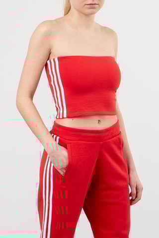 Strapless Crop Top Originals - Zwart - Adidas