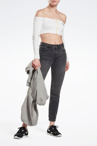 Crop Top Vector - Wit - Reebok