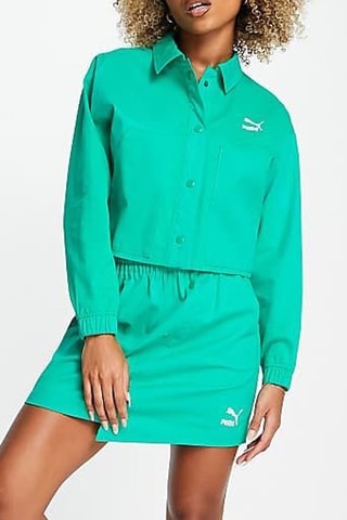 Minirok Acid Bright - Lichtgroen - Puma