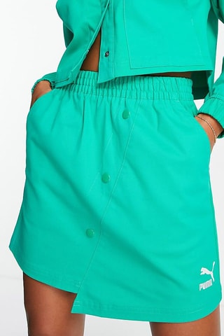 Minirok Acid Bright - Lichtgroen - Puma