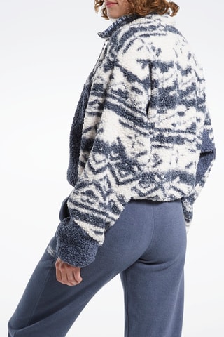 Fleece Sweater Aztec - Zwart - Reebok