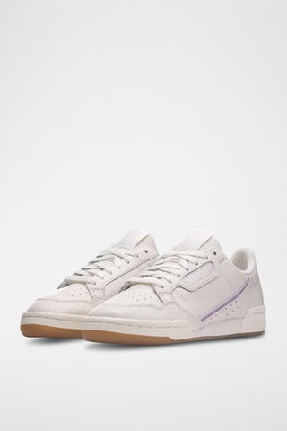 Leren Trainingsschoenen Continental 80 - Wit - Adidas
