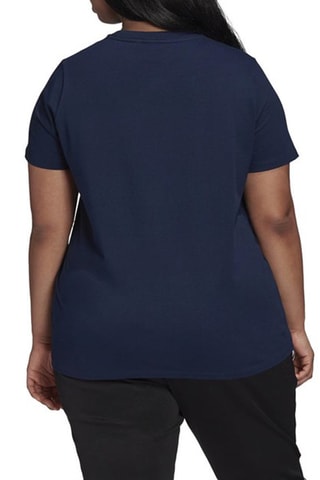 T-shirt Originals Plus Trefoil - Marineblauw - Adidas
