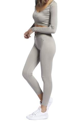 Sportlegging - Beige - Reebok