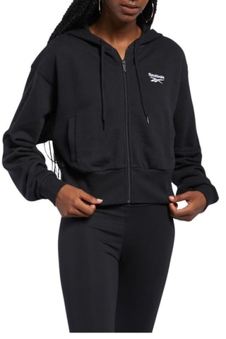 Sweater met Capuchon - Zwart - Reebok
