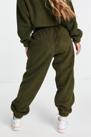 Broek Classics cosy club borg - Kaki - Puma