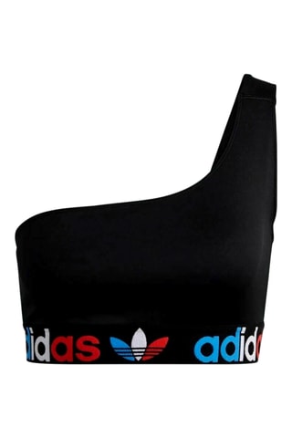 Asymmetrische Crop Top Originals - Zwart - Adidas