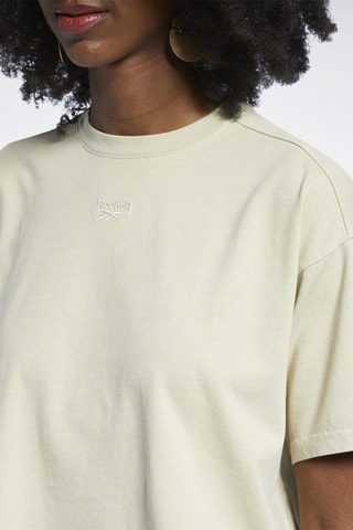 Cropped T-shirt - Beige - Reebok