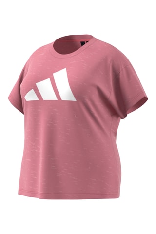 Trainingsshirt Plus - Roze - Adidas