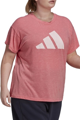 Trainingsshirt Plus - Roze - Adidas