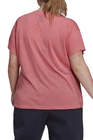 Trainingsshirt Plus - Roze - Adidas