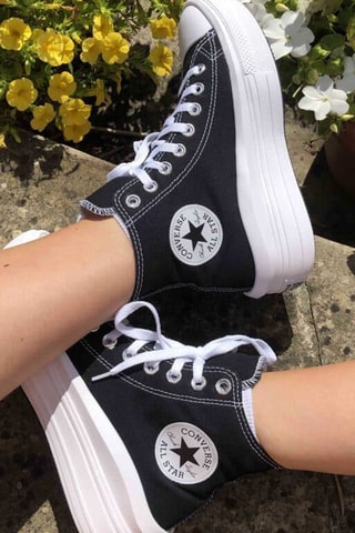 Platform Hoge Gympen Chuck Taylor All Star Hi Move - Zwart - Converse