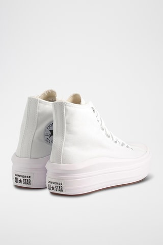 Platform Hoge Gympen Chuck Taylor - Wit - Converse