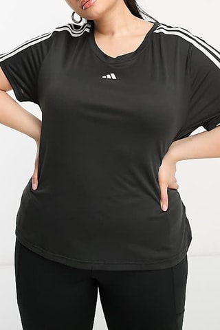 Trainingsshirt Plus - Zwart - Adidas