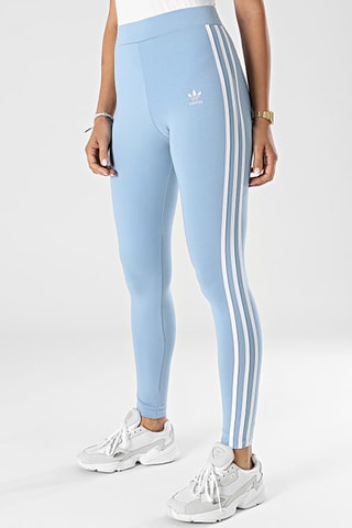 Sportlegging Hoge Taille Adicolor - Lichtblauw - Adidas