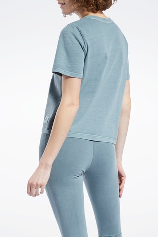 T-shirt - Pauwblauw - Reebok