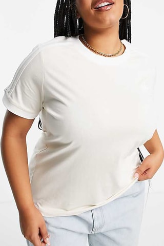 T-shirt Originals Plus Adicolor - Wit - Adidas