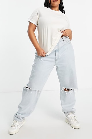 T-shirt Originals Plus Adicolor - Wit - Adidas