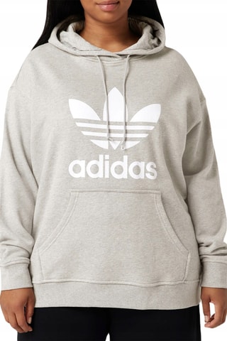 Sweater met Capuchon Originals Plus Adicolor - Gemêleerd Donkergrijs - Adidas