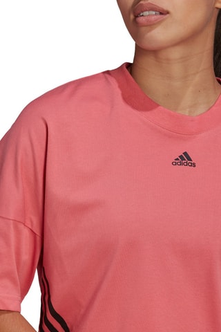 Trainingsshirt 3 Stripes - Roze - Adidas