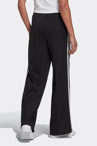Joggingroek Wide Legs Hoge Taille Adicolor - Zwart - Adidas