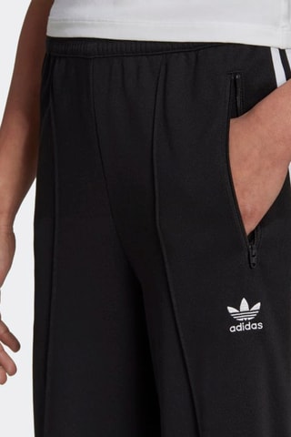 Joggingroek Wide Legs Hoge Taille Adicolor - Zwart - Adidas