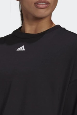 Trainingsshirt 3 Stripes - Zwart - Adidas