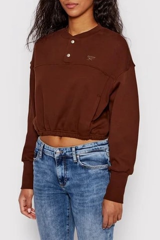 Korte Sweater - Bruin - Reebok