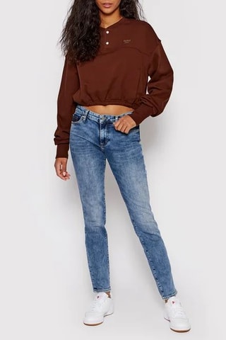 Korte Sweater - Bruin - Reebok