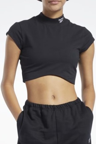 Crop Top - Zwart - Reebok