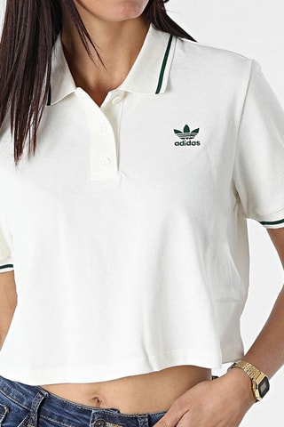 Korte Polo Tennis Luxe - Wit - Adidas