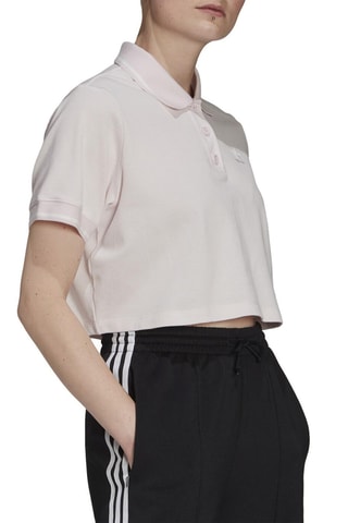 Korte Polo Originals - Lichtroze - Adidas