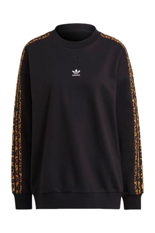 Sweater Originals Leopard Luxe - Zwart - Adidas