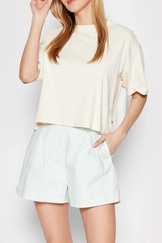 Short Hoge Taille - Zeegroen - Reebok